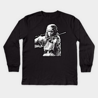 Alison Krauss /// Live Kids Long Sleeve T-Shirt